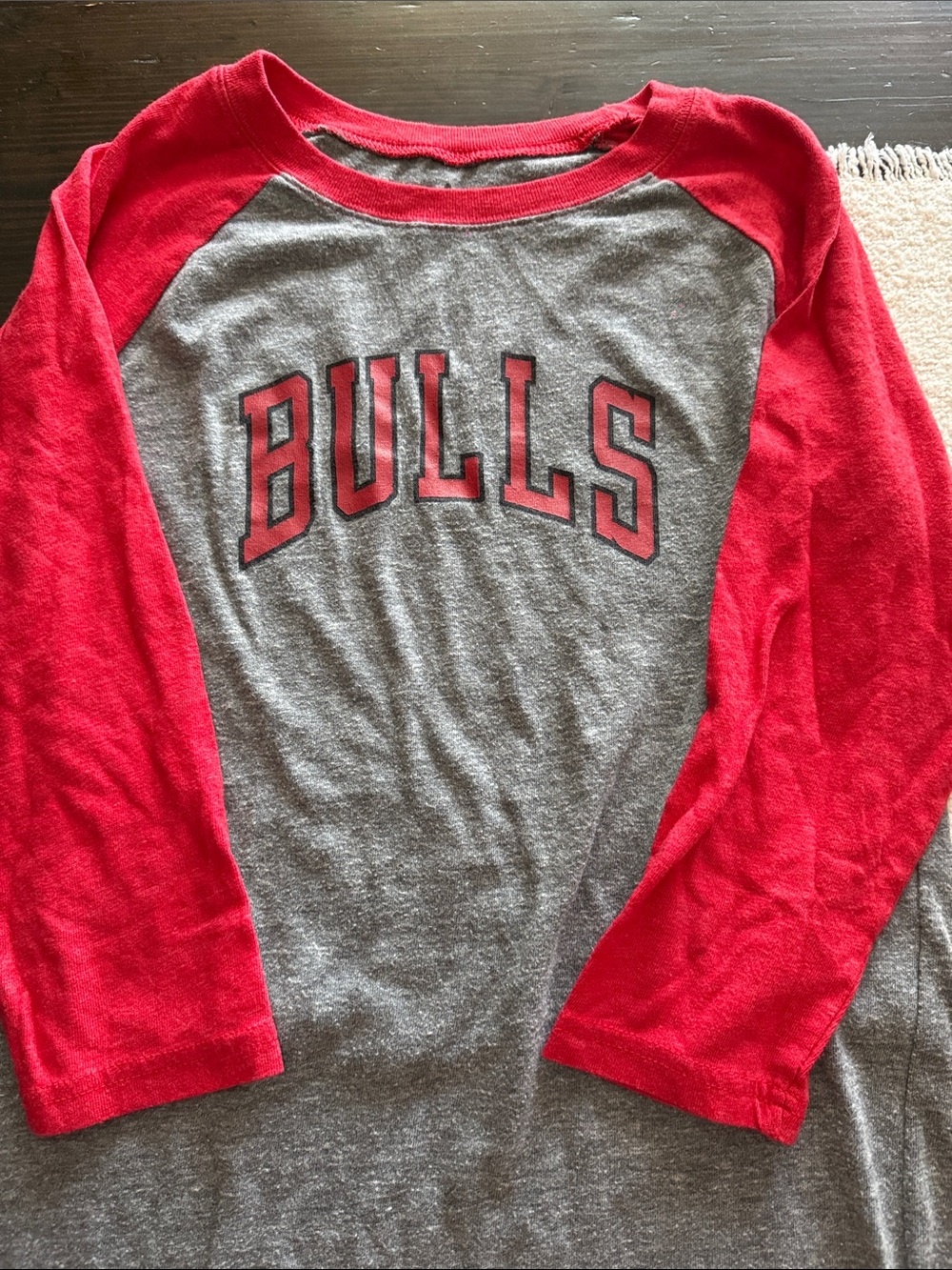 adidas Chicago Bulls Grey tee